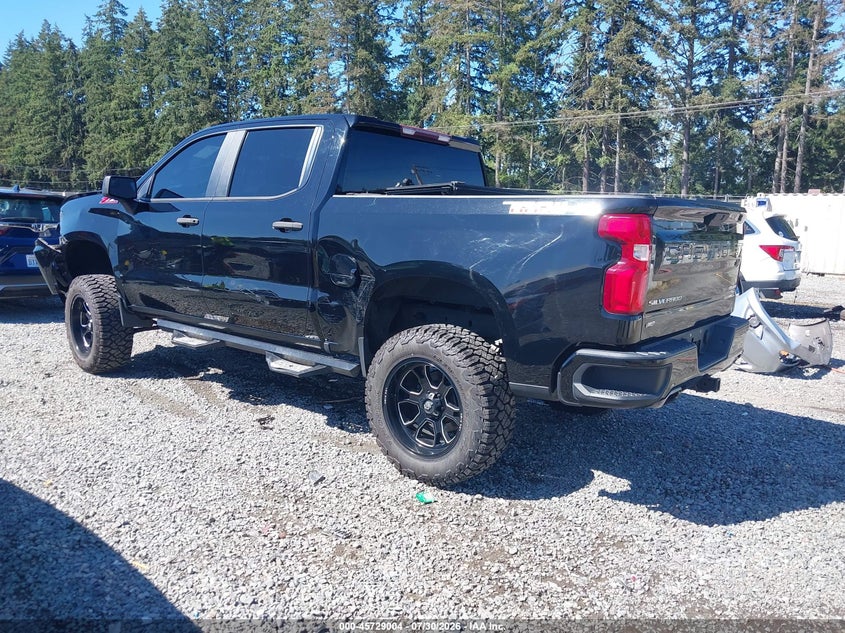 Vin: 1gcpycef0kz411953, lot: 46227703, chevrolet silverado 1500 custom trail boss 20193