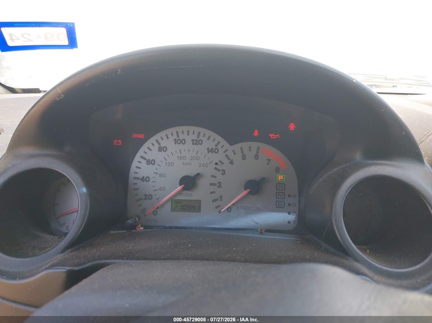 2001 MITSUBISHI ECLIPSE SPYDER auction photo 7