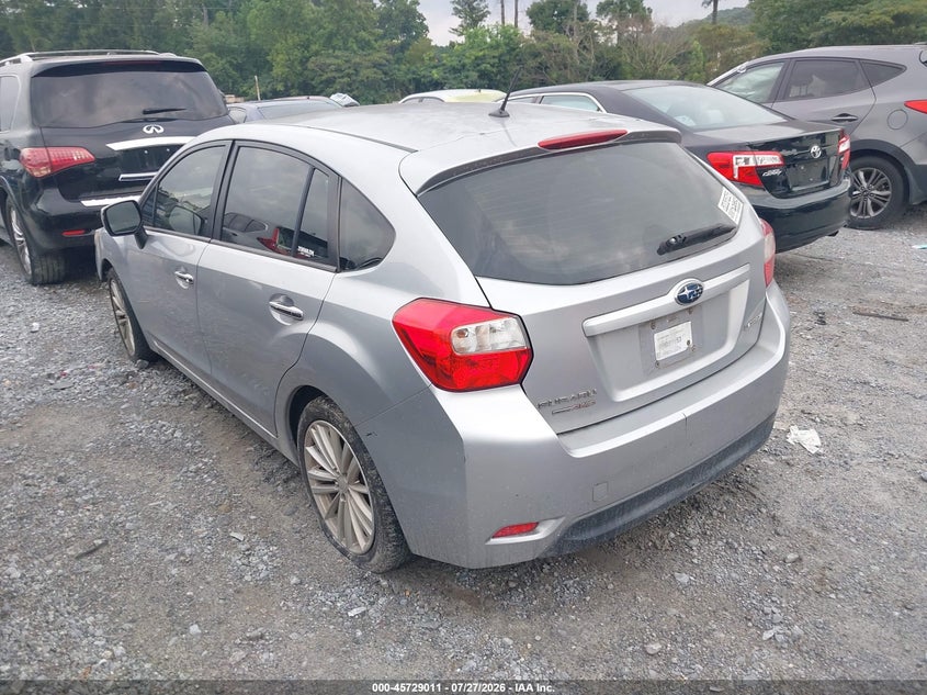 Vin: jf1gpah68ch232236, lot: 46227710, subaru impreza 2.0i limited 20123