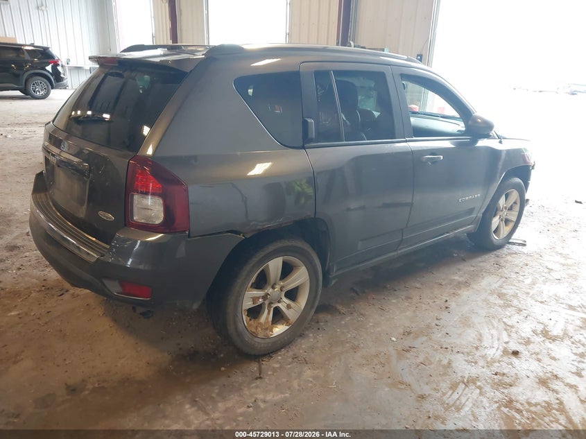 Vin: 1c4njdab0gd579228, lot: 46227712, jeep compass sport/north 20164