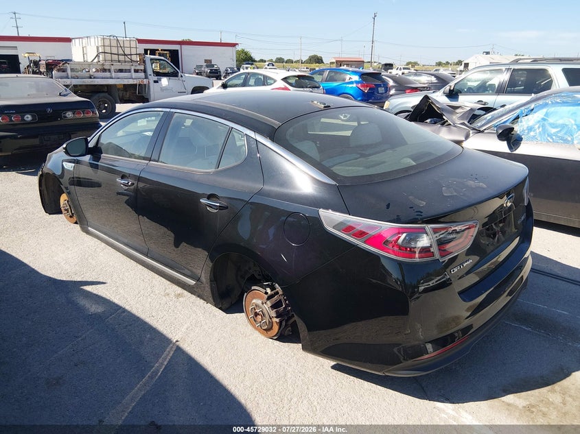 Vin: knagn4adxe5064126, lot: 46227730, kia optima hybrid ex 20143