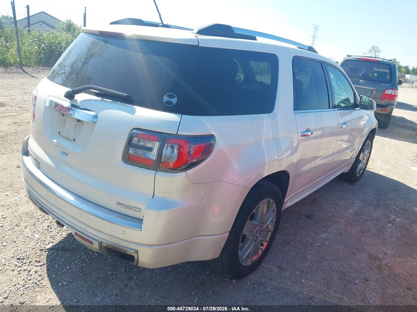 Vin: 1gkkvtkd6ej232037, lot: 46227733, gmc acadia denali 20144