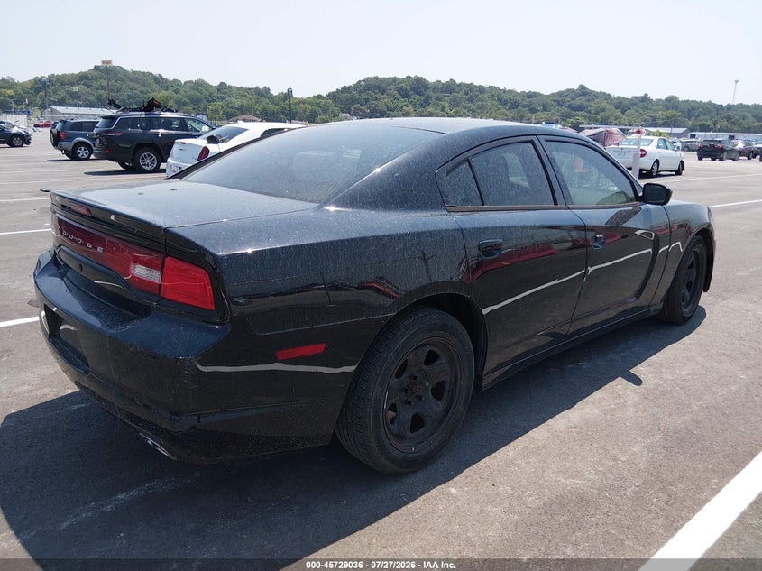 Vin: 2c3cdxat7dh643731, lot: 46227735, dodge charger police 20134