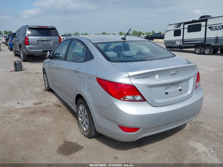 2016 HYUNDAI ACCENT auction photo 3