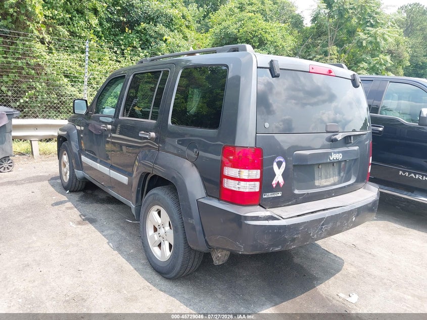 Vin: 1j4pp2gk9aw156253, lot: 46227745, jeep liberty sport 20103