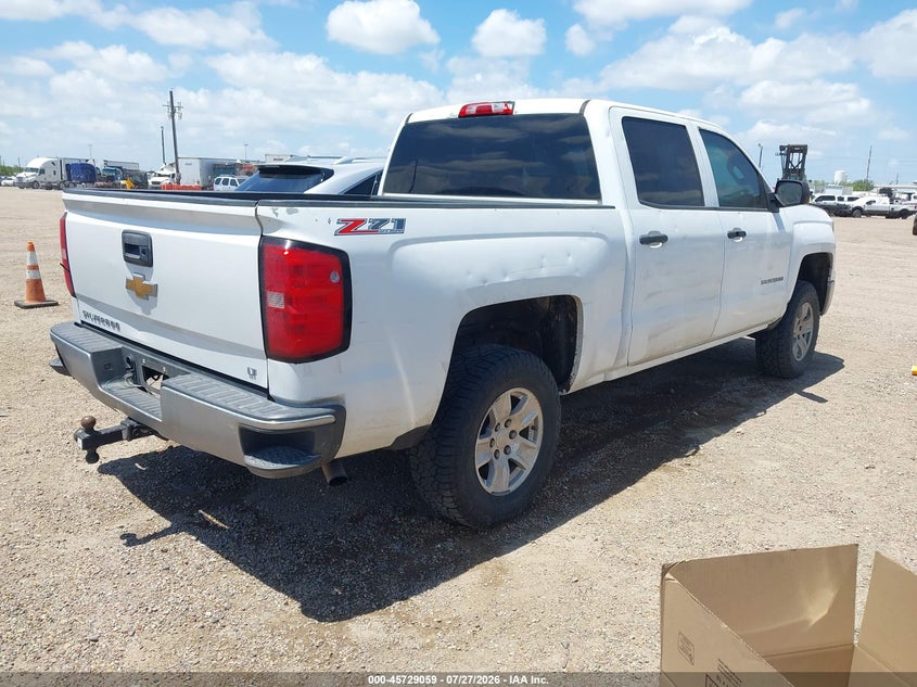Vin: 3gcukrec6eg394822, lot: 46227758, chevrolet silverado 1500 lt 20144