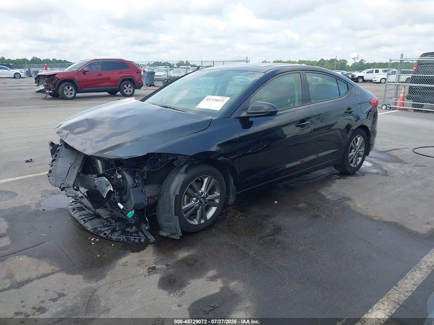 Vin: 5npd84lf4jh325417, lot: 46227771, hyundai elantra value edition 20182