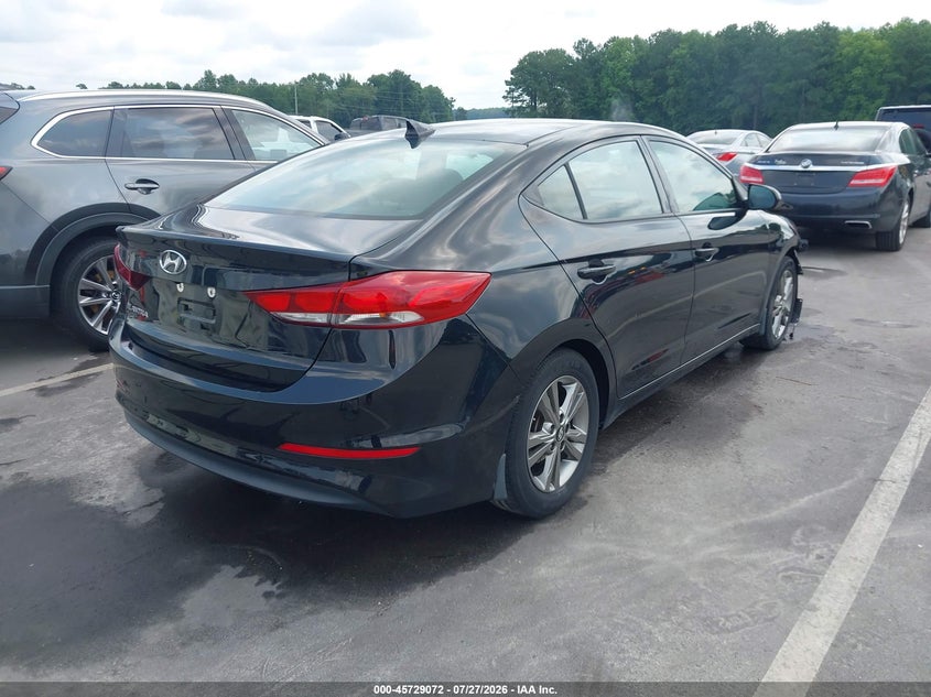 Vin: 5npd84lf4jh325417, lot: 46227771, hyundai elantra value edition 20184
