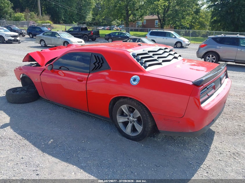 Vin: 2c3cdzag7fh720115, lot: 46227776, dodge challenger sxt 20153