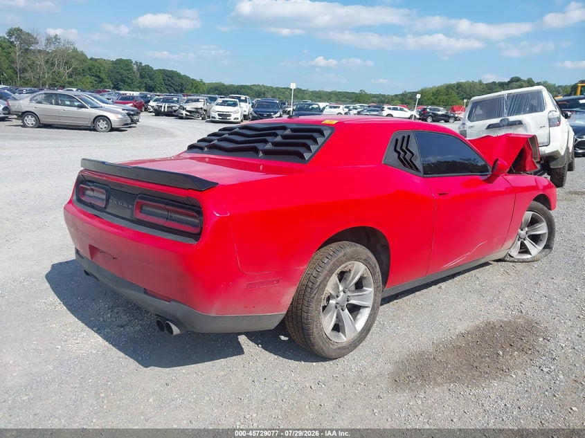 Vin: 2c3cdzag7fh720115, lot: 46227776, dodge challenger sxt 20154