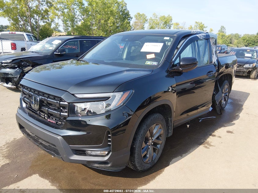 Vin: 5fpyk3f10rb029468, lot: 46227782, honda ridgeline sport 20242