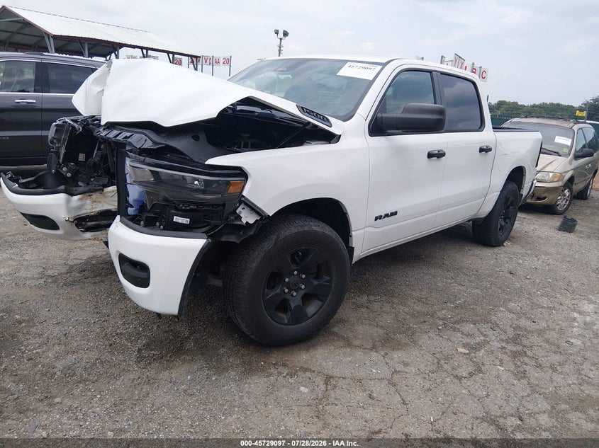 Vin: 1c6rrfgg1sn608223, lot: 46227796, ram 1500 tradesman  4x4 5'7 box 20252