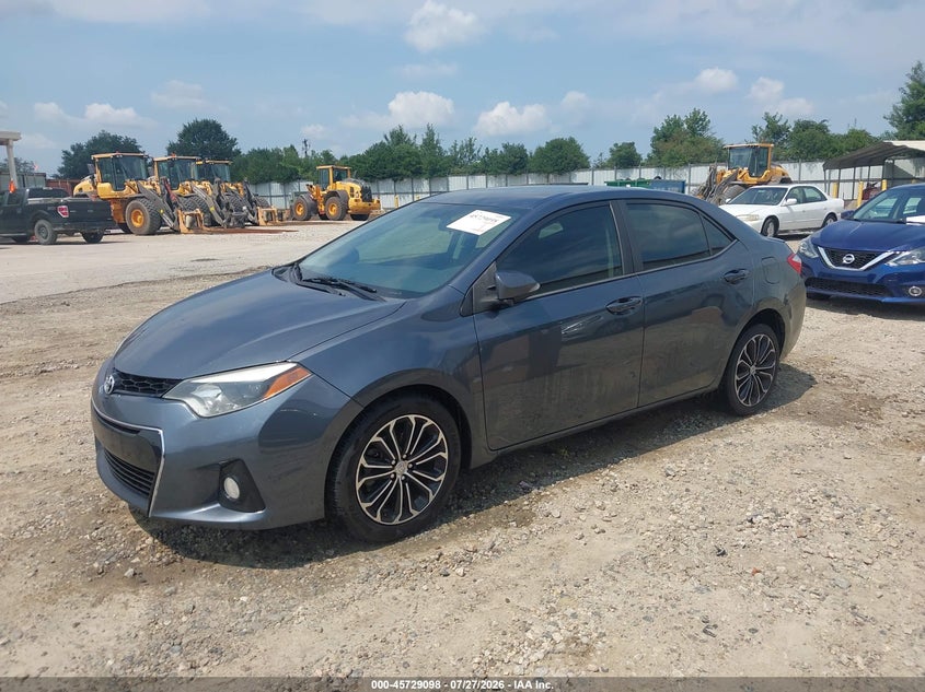 Vin: 2t1burhe0fc423595, lot: 46227797, toyota corolla s plus 20152