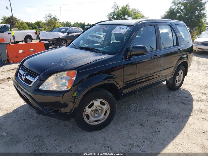2003 Honda CR-V, Rear, IAAI, VIN SHSRD78533U156973 — photo 2