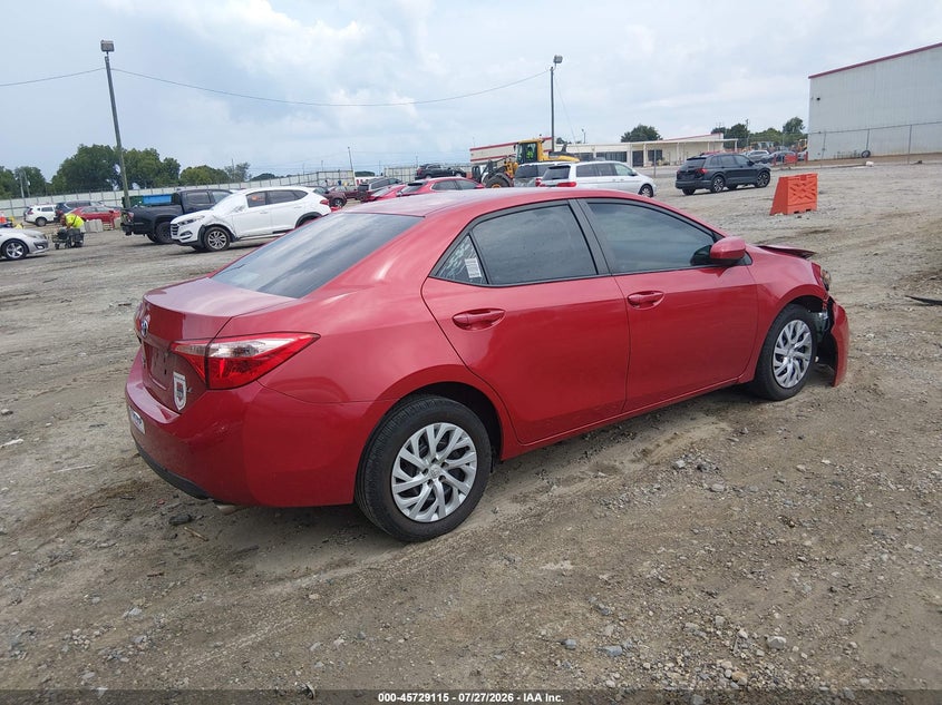 Vin: 5yfburhe7kp857393, lot: 46227814, toyota corolla le 20194