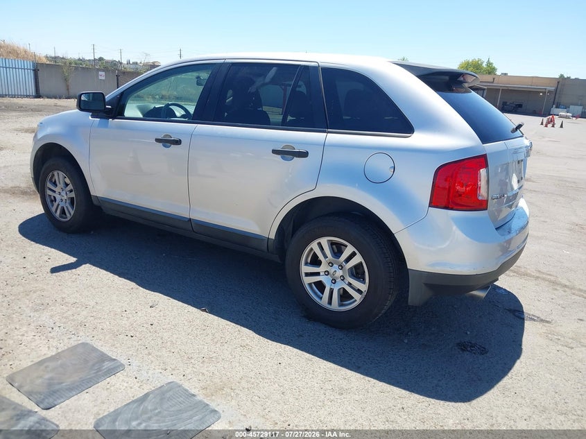 Vin: 2fmdk3gc9bba76052, lot: 46227816, ford edge se 20113