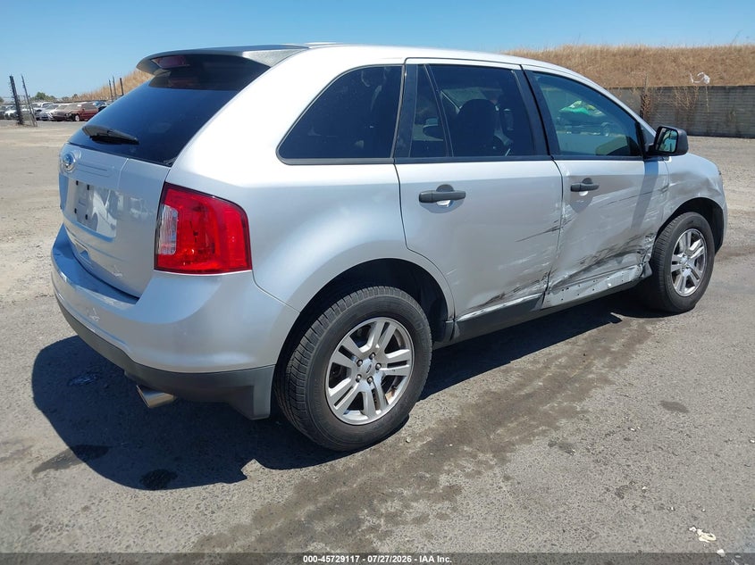 Vin: 2fmdk3gc9bba76052, lot: 46227816, ford edge se 20114