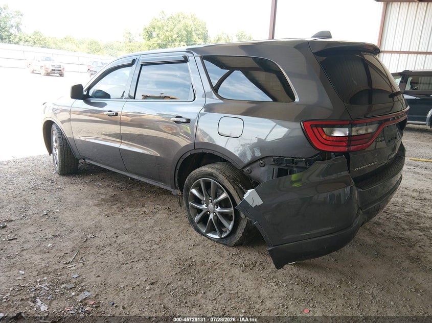 Vin: 1c4rdhdgxhc869507, lot: 46227830, dodge durango gt rwd 20173