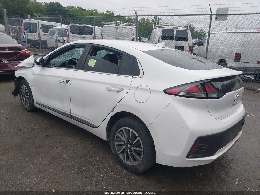 Vin: kmhc85lj3mu077088, lot: 46227838, hyundai ioniq electric limited 20213