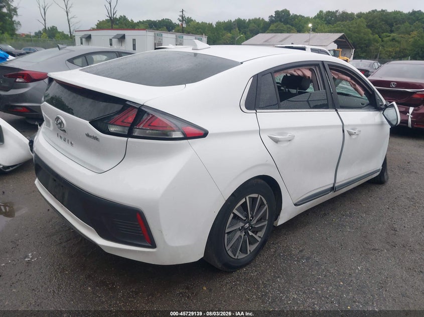 Vin: kmhc85lj3mu077088, lot: 46227838, hyundai ioniq electric limited 20214