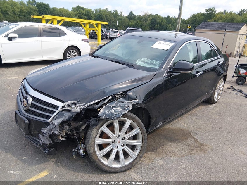 Vin: 1g6ah5rx0e0159704, lot: 46227850, cadillac ats luxury 20142