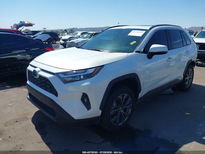 Vin: jtmb6rfv7nd535566, lot: 46227862, toyota rav4 hybrid xle premium 20222