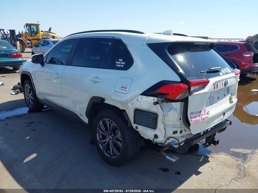 Vin: jtmb6rfv7nd535566, lot: 46227862, toyota rav4 hybrid xle premium 20223