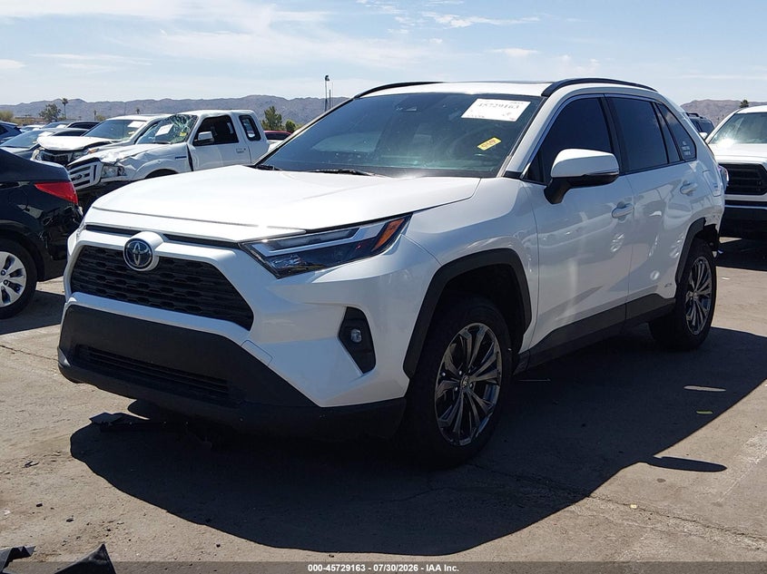Vin: jtmb6rfv7nd535566, lot: 46227862, toyota rav4 hybrid xle premium 20222