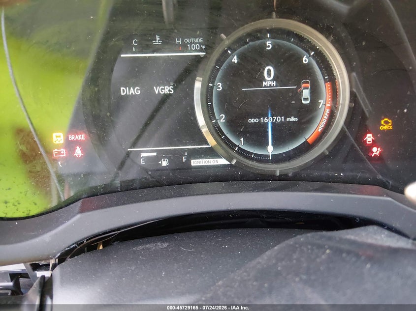 2015 LEXUS IS 250 auction photo 7