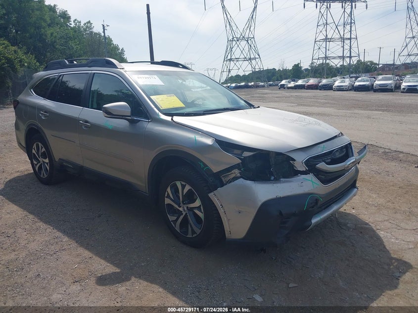 Vin: 4s4btalc2l3204275, lot: 46227870, subaru outback limited 2020 img_1
