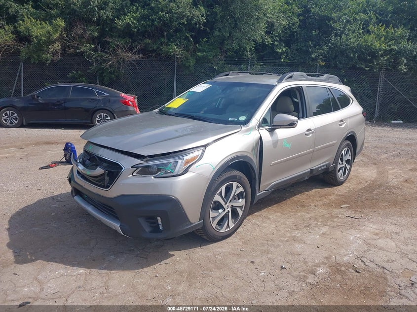 Vin: 4s4btalc2l3204275, lot: 46227870, subaru outback limited 20202