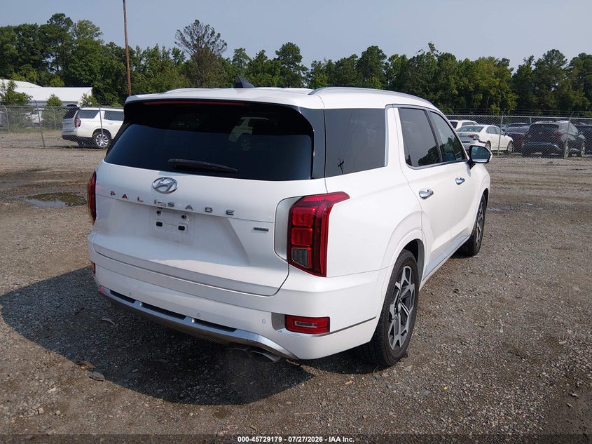 Vin: km8r7dhe2mu255785, lot: 46227879, hyundai palisade calligraphy 20214