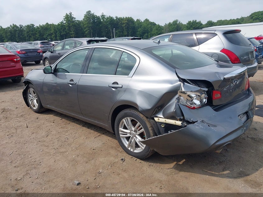 Vin: jn1cv6ar8dm765960, lot: 46227893, infiniti g37x 20133