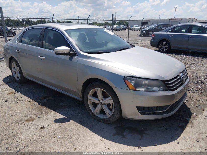 Vin: 1vwbp7a35dc050321, lot: 46227907, volkswagen passat 2.5l se 2013 img_1