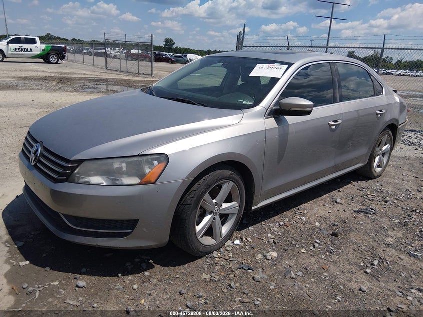 Vin: 1vwbp7a35dc050321, lot: 46227907, volkswagen passat 2.5l se 20132