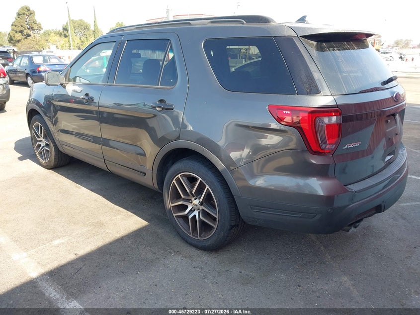 Vin: 1fm5k8gt0kgb48864, lot: 46227922, ford explorer sport 20193