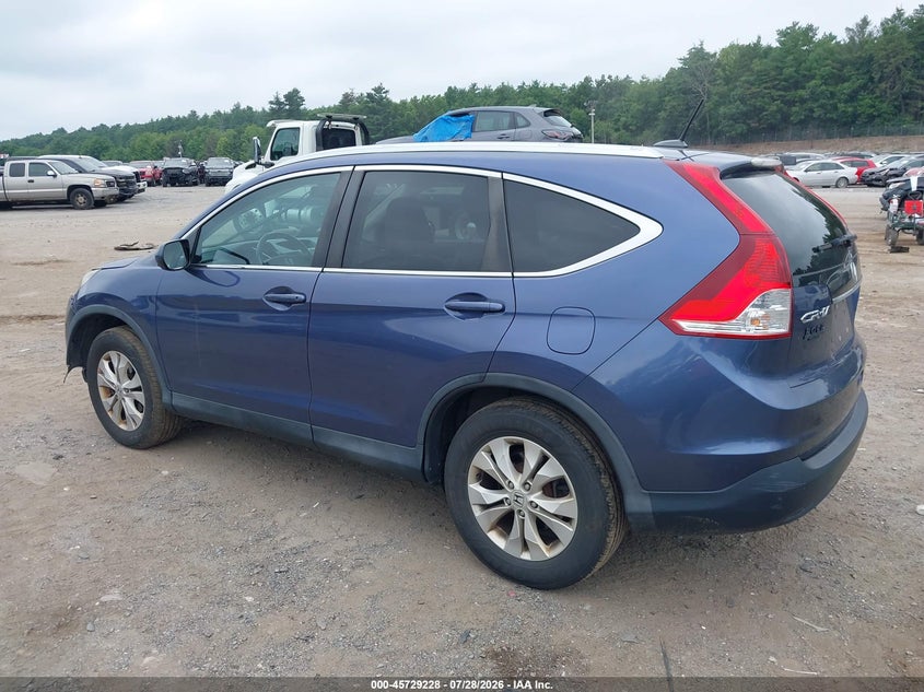 Vin: 2hkrm4h77eh708325, lot: 46227927, honda cr-v ex-l 20143