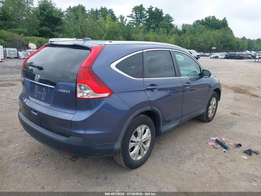 Vin: 2hkrm4h77eh708325, lot: 46227927, honda cr-v ex-l 20144
