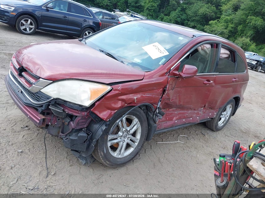 Vin: jhlre4h71ac013490, lot: 46227945, honda cr-v ex-l 20102
