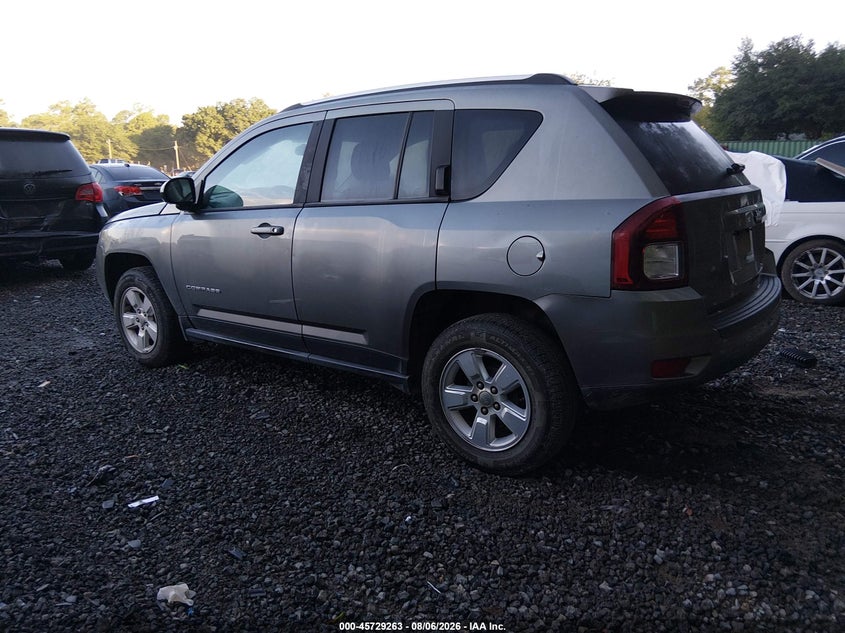 Vin: 1c4njcbaoed545612, lot: 46227962, jeep compass sport 20143