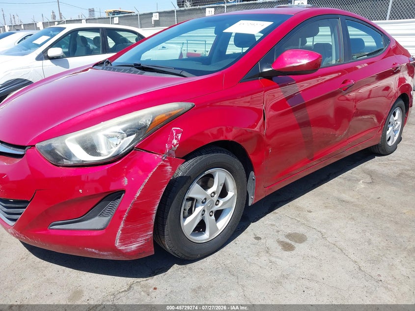 2014 HYUNDAI ELANTRA auction photo 6