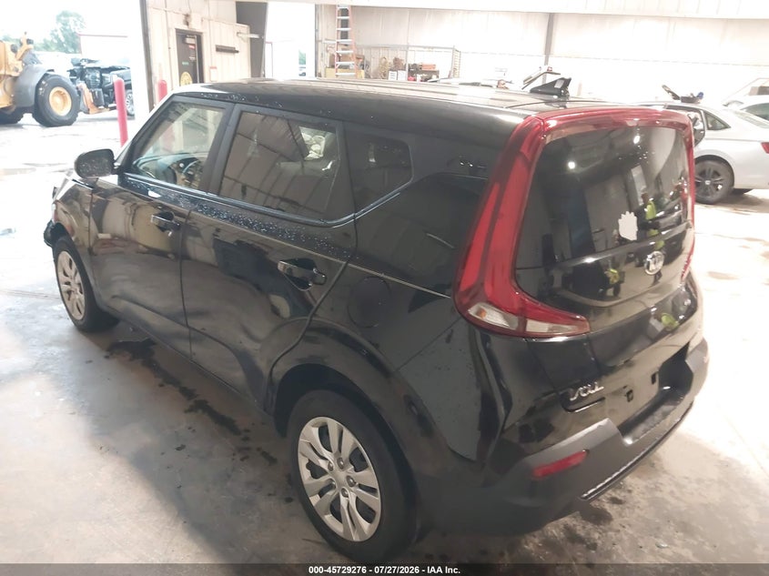 Vin: kndj23auxm7148171, lot: 46227975, kia soul lx 20213