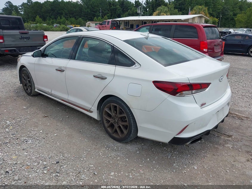 Vin: 5npe34ab1jh699700, lot: 46227981, hyundai sonata limited 2.0t 20183