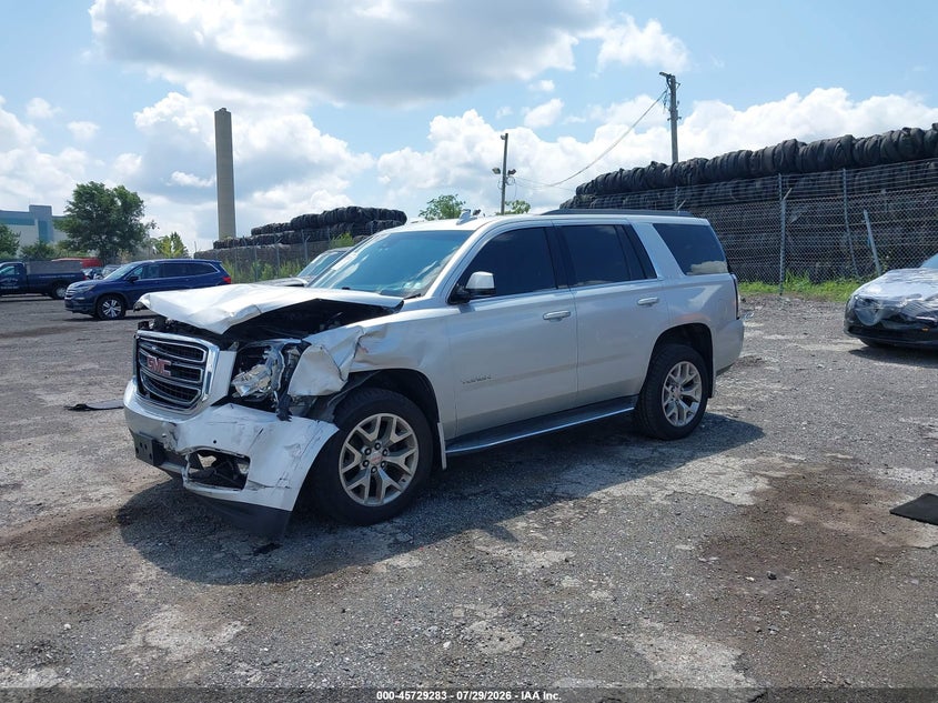 Vin: 1gks2bkc9fr615029, lot: 46227982, gmc yukon slt 20152