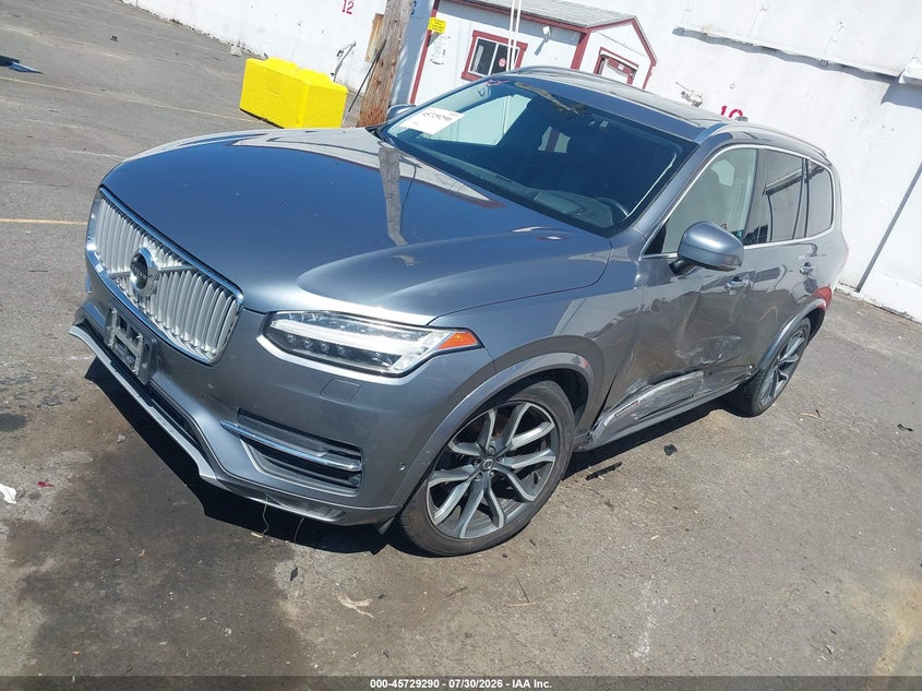 2017 VOLVO XC90 SPORT UTILITY VEHICLE 2.0L I-4 DI, DOHC, VVT, TURBO/SUPERCHARGER, 316HP