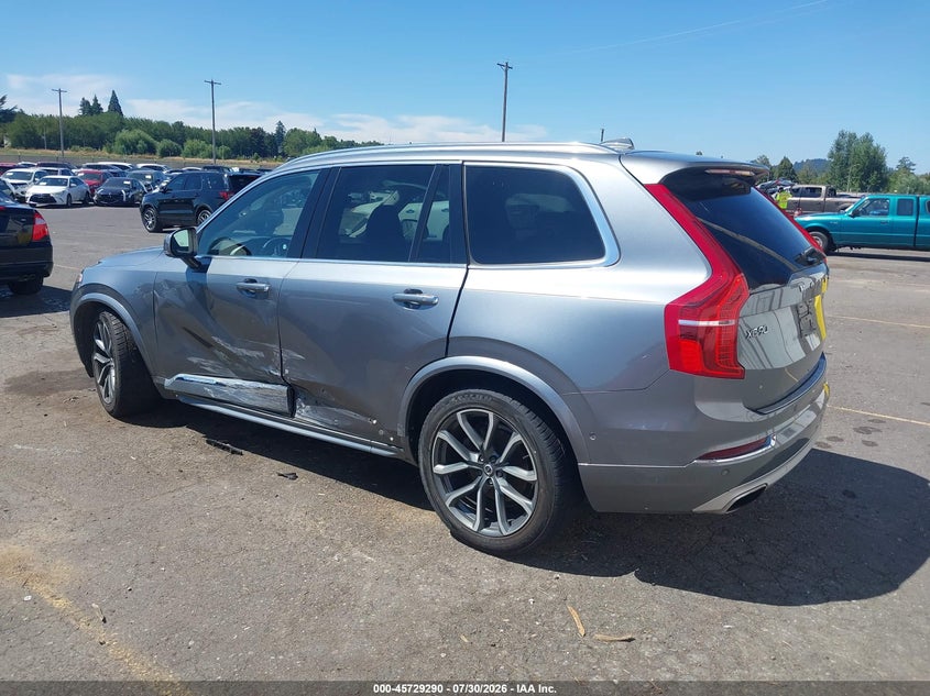 2017 VOLVO XC90 SPORT UTILITY VEHICLE 2.0L I-4 DI, DOHC, VVT, TURBO/SUPERCHARGER, 316HP
