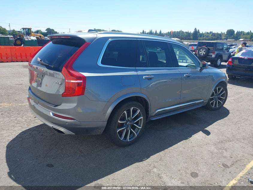 Vin: yv4a22pl0h1120362, lot: 46227990, volvo xc90 t6 inscription 20174