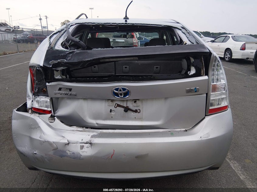 TOYOTA PRIUS 2010 VIN JTDKN3DU6A0165884