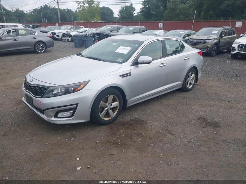 Vin: 5xxgm4a79eg264331, lot: 46228001, kia optima lx 20142