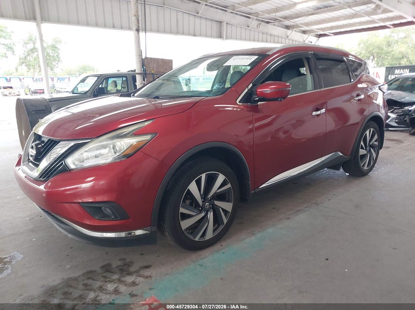 2017 NISSAN MURANO auction photo 2